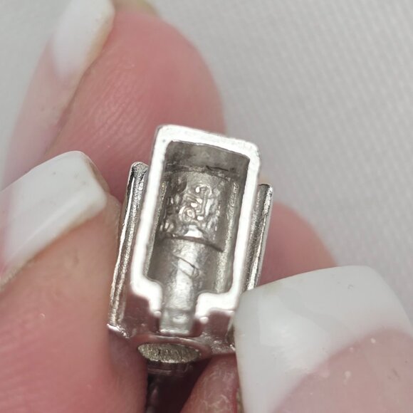 Vintage Sterling Silver Religious Bracelet Charms Bible Church - Picture 6 of 6